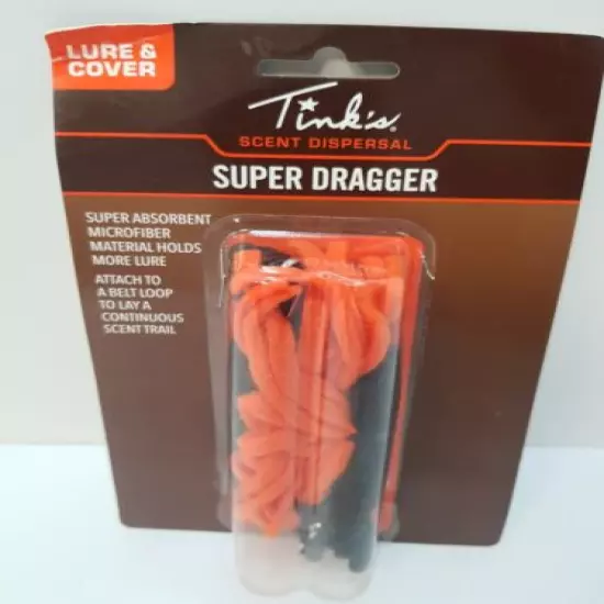 Tinks Super Scent Dragger Super Absorbent Microfiber Hold More Lure 2/Pack W5955