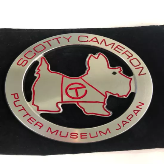 Scotty Cameron Circle T JAPAN Museum & Gallery Scotty Dog Bag Tag