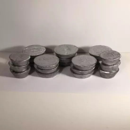 15+ Pounds of Pure Lead Ingots...Cleaned and Fluxed...FREE PRIORITY SHIPPING!