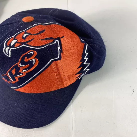 Rare Vintage 1990s Chicago Bears NFL The Game Big Side Logo Snapback Hat