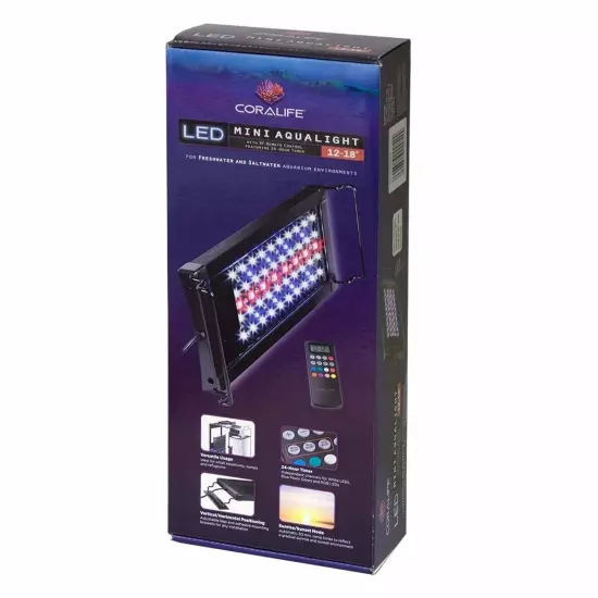 Aqualight Mini Aquarium LED Light Fixture 18 IN