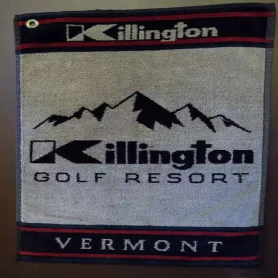 Killington Golf Course Resort Caddy Golf Towel VT