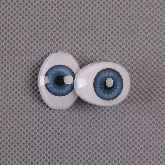 2x Lifelike Reborn Baby Doll Eyes Acrylic Eyeball For Newborn Doll Supplies DIY