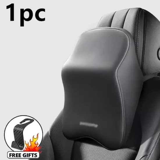 Car Seat Waist Cushion Lumbar Pillow Cushion Head Neck Pillow Car Headrest Sets