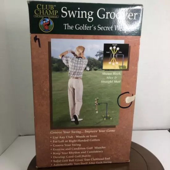 Vintage 1999 Club Champ Swing Groover Model: 9202 821 NOS Never Opened