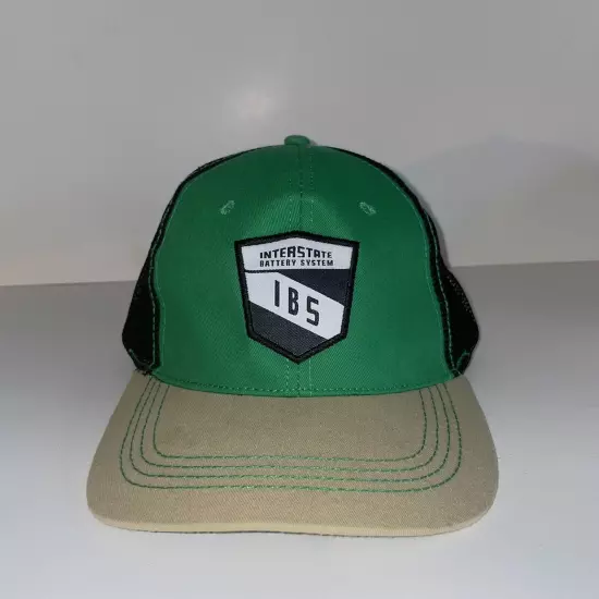 Interstate Battery System IBS Mesh Snapback Truckers Hat Baseball Cap Adjustable