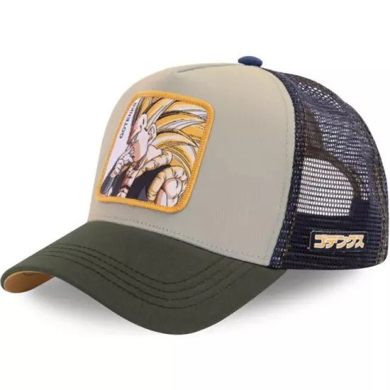 Anime Manga Dragon Ball Z Cartoon Mesh Snapback Trucker Fisher Baseball Cap Hat