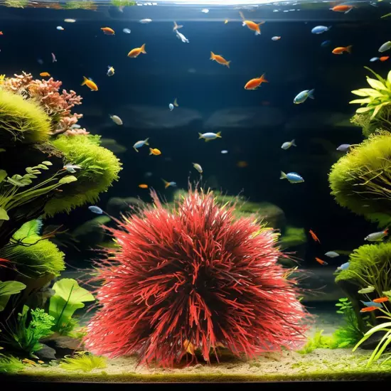 Fish Tank Landscape Decoration Artificial Aquatic Plastic Plants Aqua