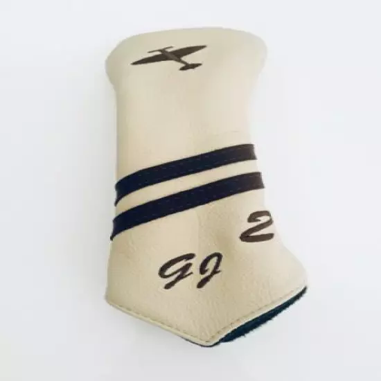 Links & Kings 2-Stripe Headcover, Custom with “GJ”