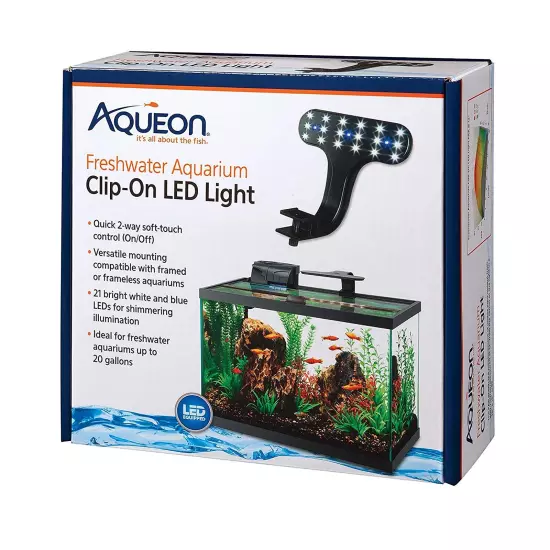 Freshwater Aquarium Clip-On LED Light One Size