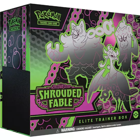 Pokemon Shrouded Fable Elite Trainer Box Factory Sealed