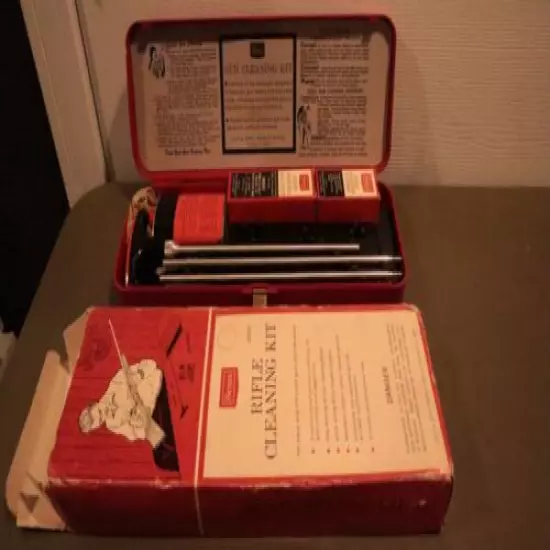 VINTAGE SEARS SHOTGUN CLEANING KIT 20221 Portable