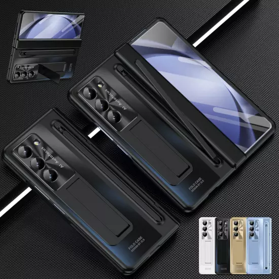 For Samsung Galaxy Z Fold 6 Fold 5 4 Hinge Protect Case Screen Film Cover S Pen