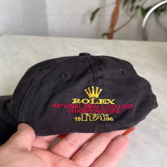 Vintage Rolex Cap Reebok College Championship 1996 RARE Hat Cap VERY RARE 90s