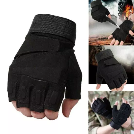 Men's Tactical Gloves Shooting Hunting Hiking Airsoft Cycling Motorcycle Gloves