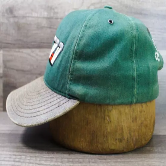 VTG 90's Chevy Silverado Z71 Green Adjustable Strap Back Hat Cap Unisex Made USA