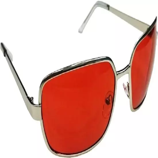 Costume Agent Fight Soap Salesman Red Sunglasses Halloween Cosplay Accessory