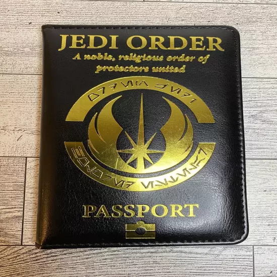 Star Wars Jedi Order Passport & Vaccination Card Holder Protector Cover Wallet