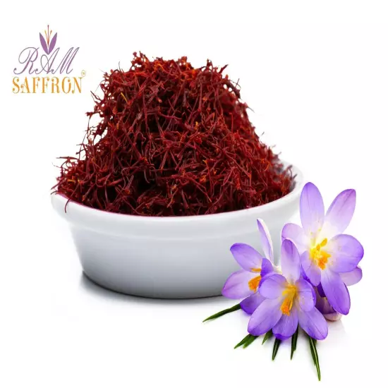 RAM Fresh Spanish Saffron Threads 4g - Grade A+ for Authentic Paella & Risotto