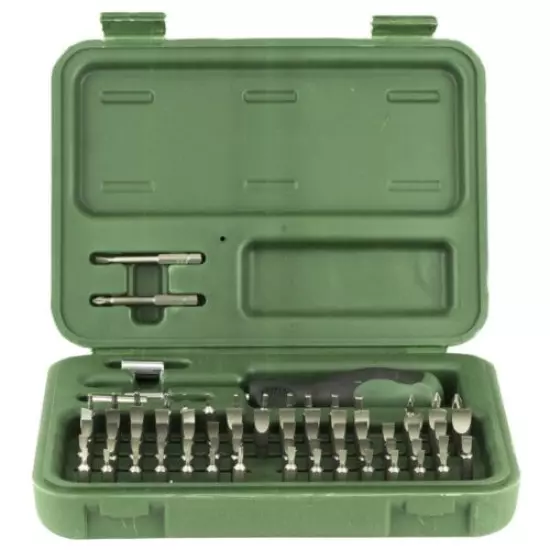 Weaver Mid-Level Gunsmithing Multi Bit Tool Kit Green Case 849718