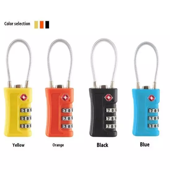 New Tsa Customs Code Lock Travel Luggage Password Lock Changeable Lock Padlock