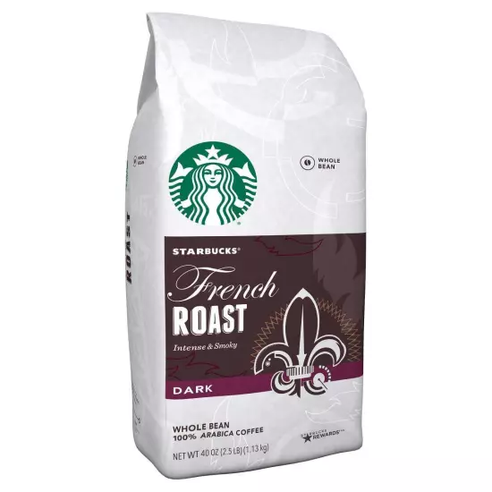 Starbucks French Roast, Whole Bean Coffee, 2.5 lbs