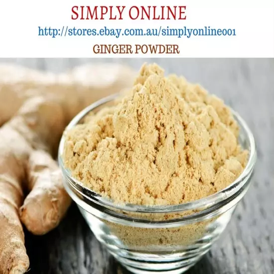 BULK 1.5 KG Organic Ginger Powder - Herbs Spices - Premium Grade Ginger Powder