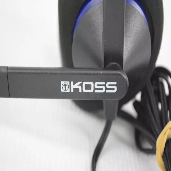 Koss Black Headphones And Mic