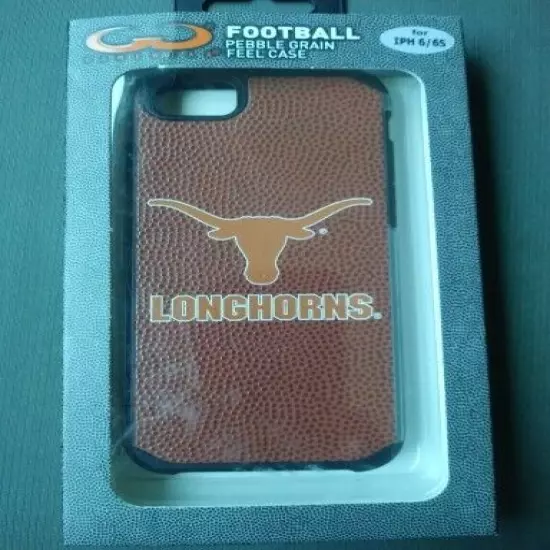 New Texas LongHorns University Football Pebble Grain Feel iPhone 6/6S Case.