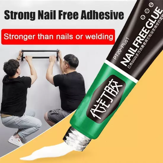 All-Purpose Glue,Super Glue All Purpose Adhesive,Nail-Free Adhes HOTS Glue X9U0