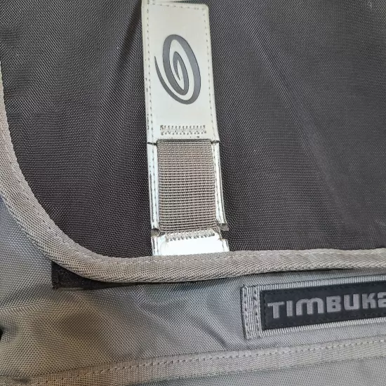 timbuktu messenger bag Black Gray laptop bag