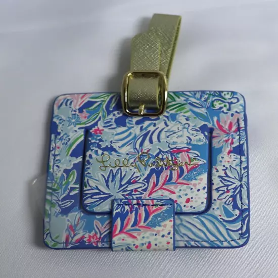 Lilly Pulitzer Travel Set Passport Cover Holder 2 Luggage Tags Cheek to Cheek