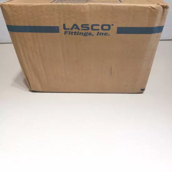 Box of 50- LASCO Trap Adapter w/washer & Plastic Nut PVC 1 1/2 x 1 1/4 Inch NOS