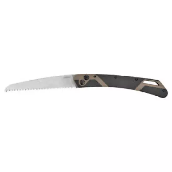 Kershaw Taskmaster 2 Folding Saw 7" Silver Finish Blade Black/Tan Handle 2556