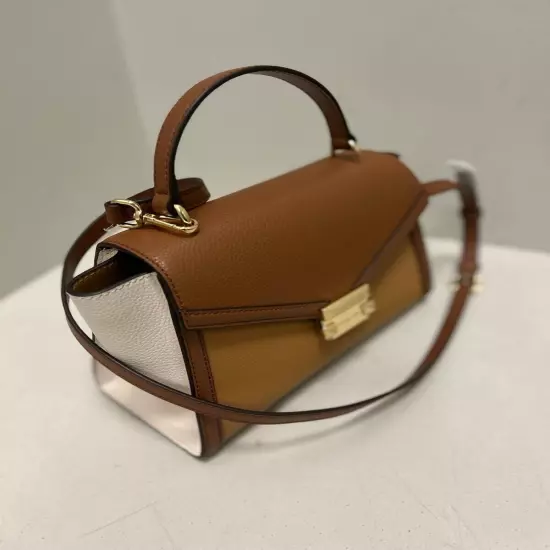 Michael Kors Whitney MD Flap TH Satchel Deer Multi