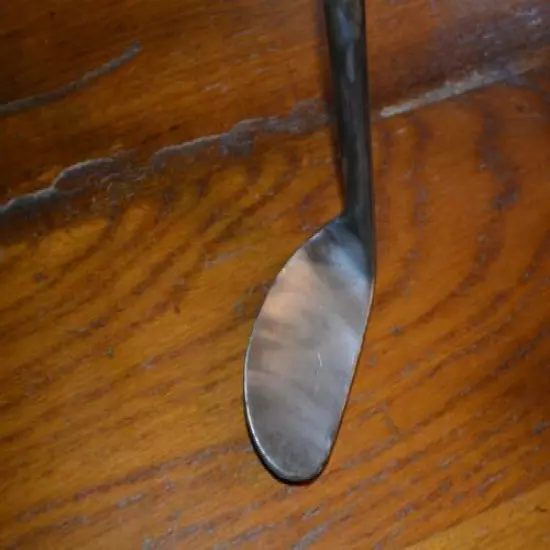 Antique Vintage Hickory Golf Smooth Face Concave HARRY C LEE ACORN MARK RARE