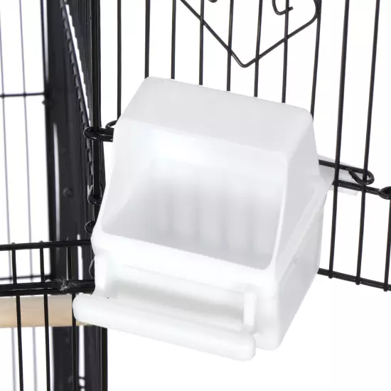 Multiple Sizes Rolling Bird Cage for Small Parrot Cockatiel Parakeet Cage Play