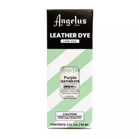 Angelus Low VOC Leather Dye w/ Applicator (3.5 oz)