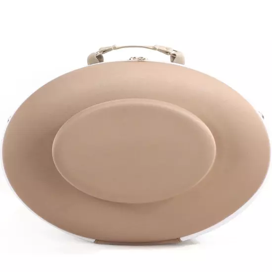 Zenith Goods Hat Case for Travel - Tan and White