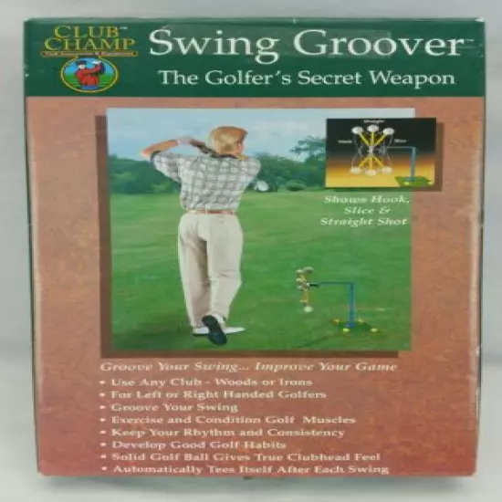 Club Champ Indoor/outdoor Swing Groover New in box Secret Weapon 