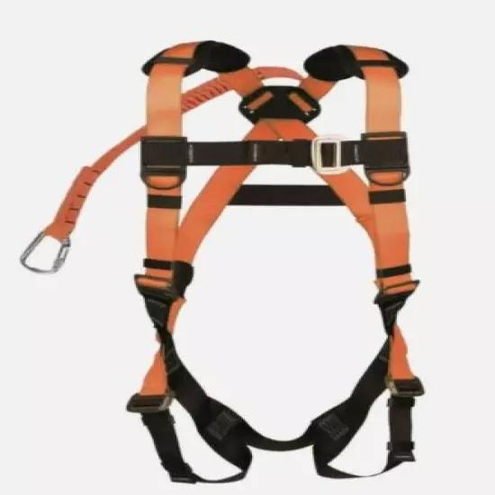 Game Winner Full-Body Fall Arrest Harness With Linesman Belt, 300 lb capacity 