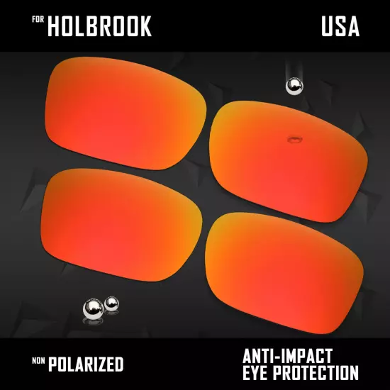 Anti Scratch Polarized Replacement Lenses for-Oakley Holbrook OO9102 Options