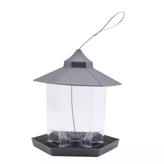 2 Pack Bird Feeders for Outdoor Hanging, Retro Pagoda Fun Installation9894