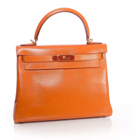 Authentic Hermes Kelly Bag Calf Camel - 28cm - New Demo - NWOCTS