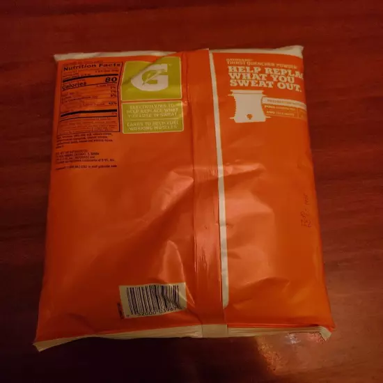 Gatorade Lemon Lime Thirst Quencher Powder Mix, 50.9 Oz 6 Gallons Mix Exp 01/24