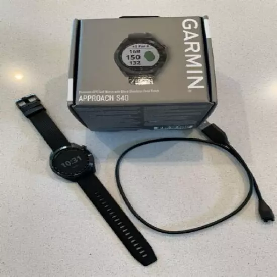 Garmin Approach S40 GPS Golf Watch