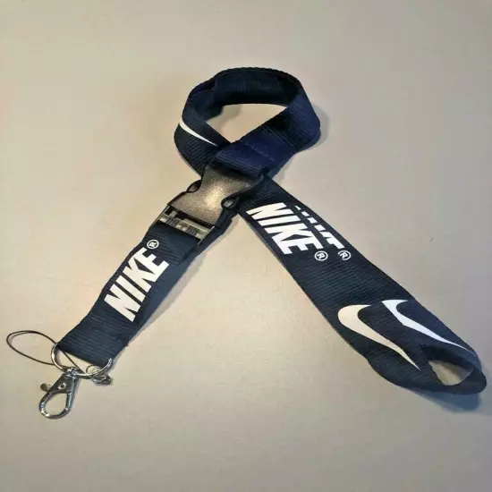 Nike Lanyard Detachable Keychain Badge ID Holder Phone Strap Multi Color