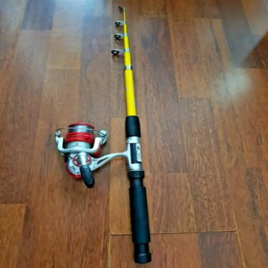 Telescopic Travel Fishing Rod and Reel Sets