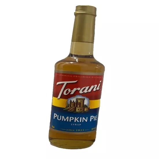 Torani Pumpkin Pie Syrup (750 mL), G-Pumpkin Pie-sf