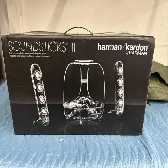 Harmon Kardon SoundSticks III Speakers/Subwoofer ONLY